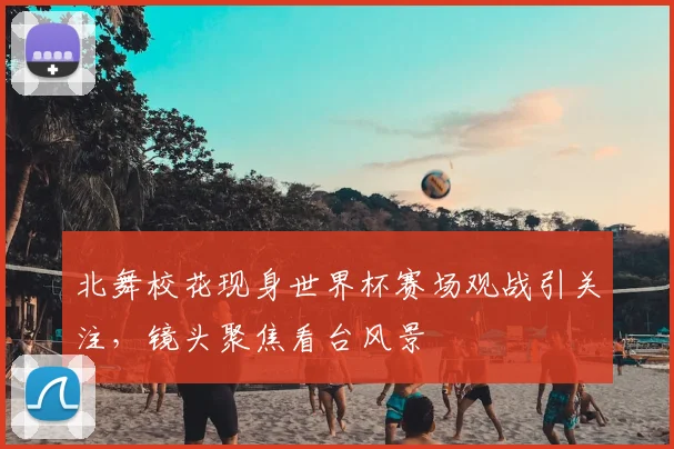 北舞校花现身世界杯赛场观战引关注,镜头聚焦看台风景