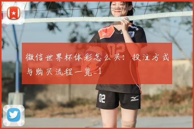 微信世界杯体彩怎么买:投注方式与购买流程一览_1